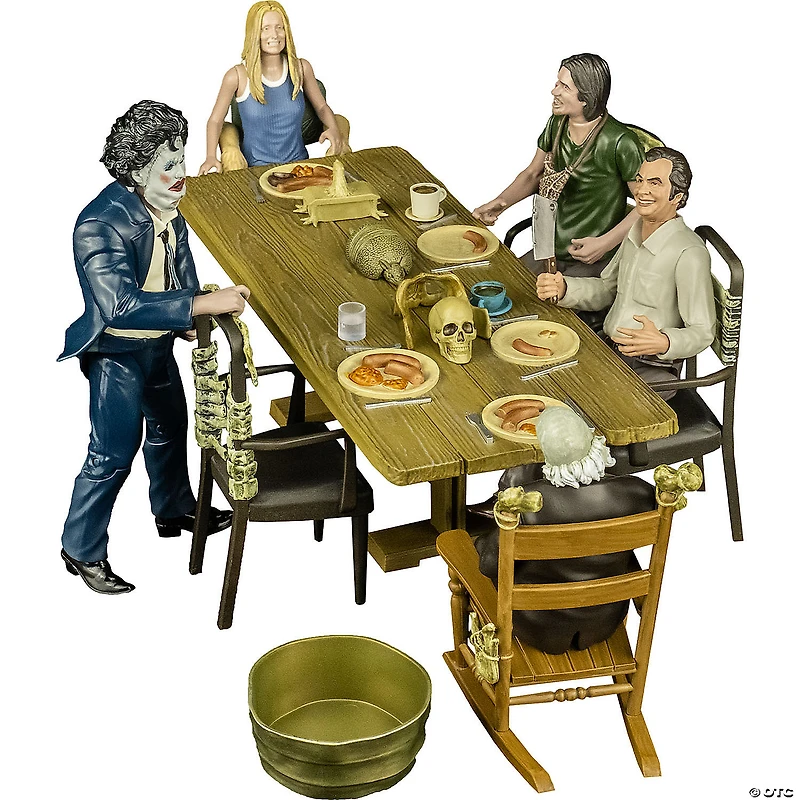 The Texas Chainsaw Massacre™ Dinner Scene Playset with Figures