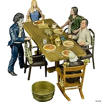 The Texas Chainsaw Massacre™ Dinner Scene Playset with Figures