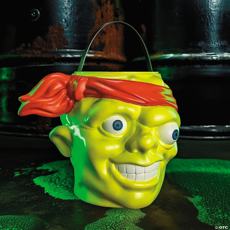 The Toxic Crusaders™ Toxie Trick-or-Treat Candy Bucket
