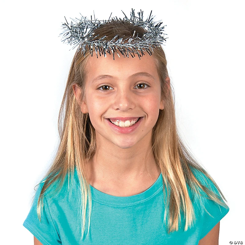 Tinsel Angel Halos - 12 Pc.