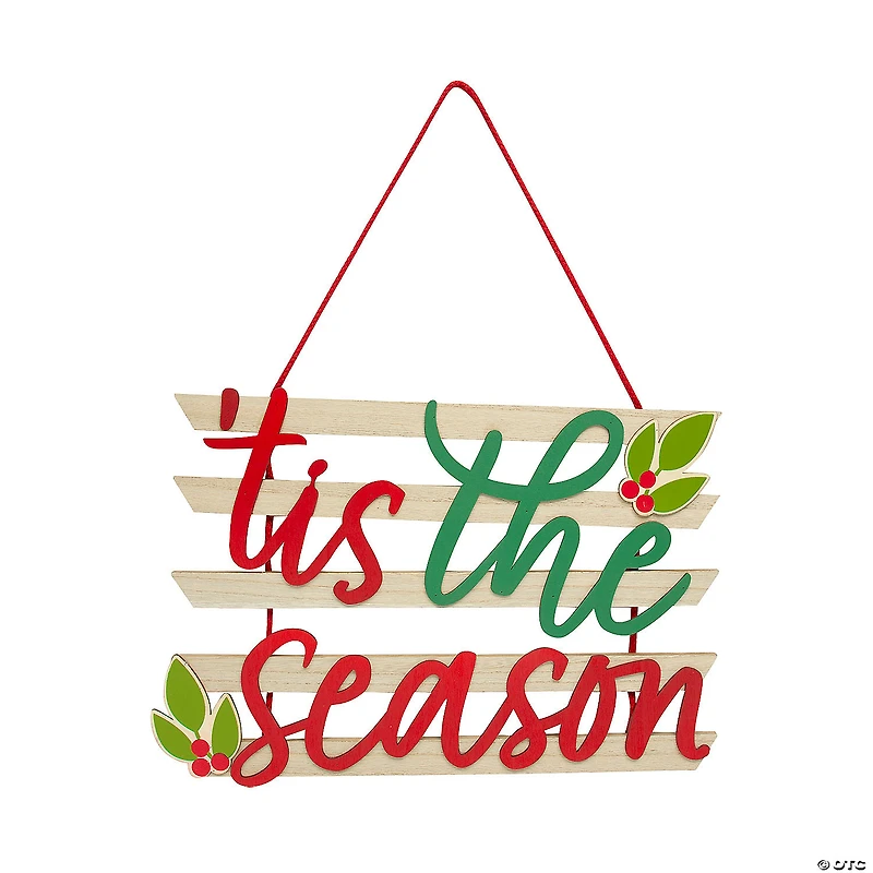 Tis the Season Christmas Wall Decoration