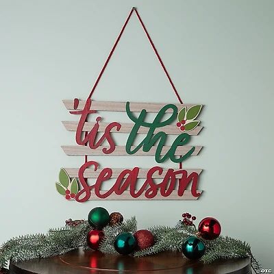 Tis the Season Christmas Wall Decoration