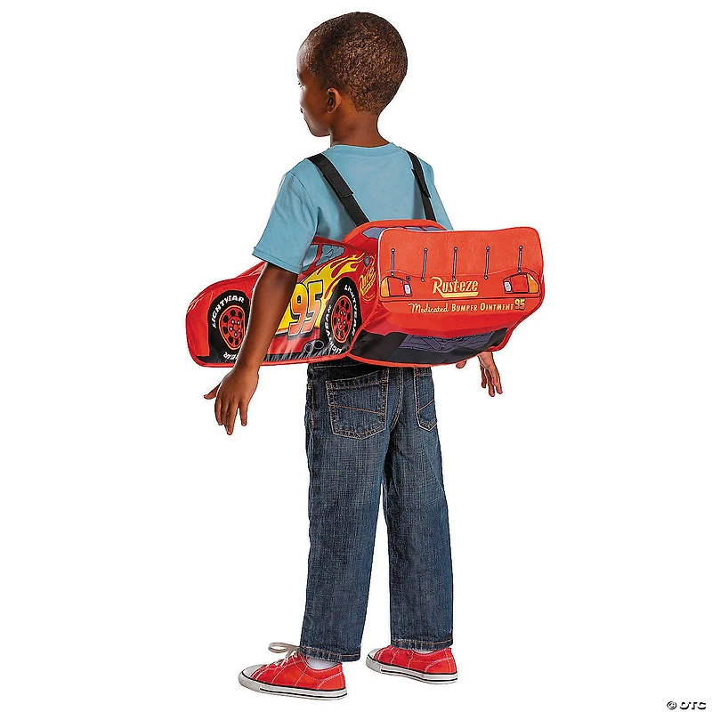 Toddler Cars™ Lightning McQueen Pop-Out Costume - One Size