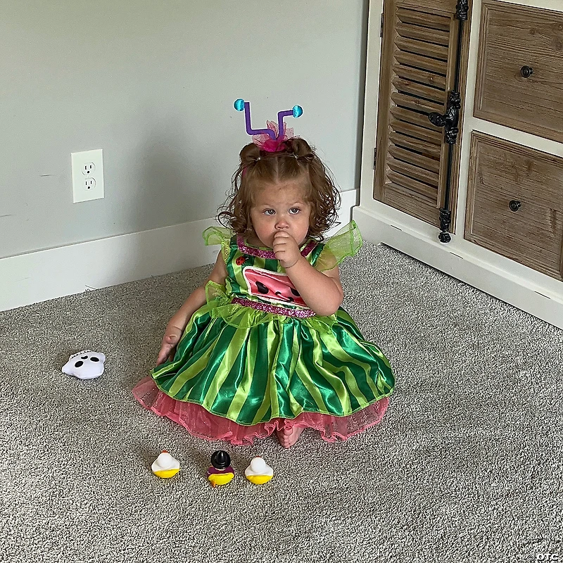 Toddler Deluxe Cocomelon Dress Costume