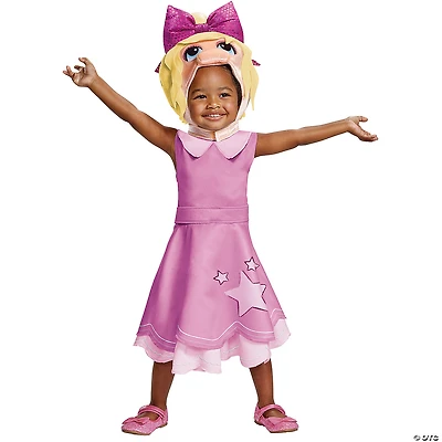 Toddler Girl's Classic Miss Piggy Costume