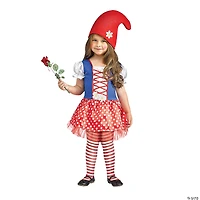 Toddler Girl's Lil Miss Gnome Costume