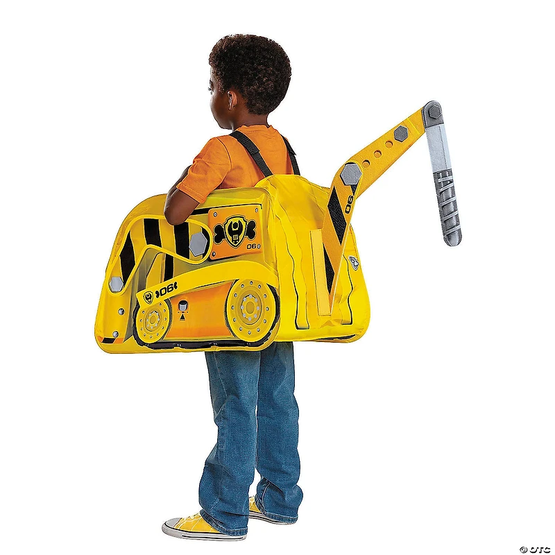 Toddler Paw Patrol™ Rubble Dozer Pop-Out Costume - One Size