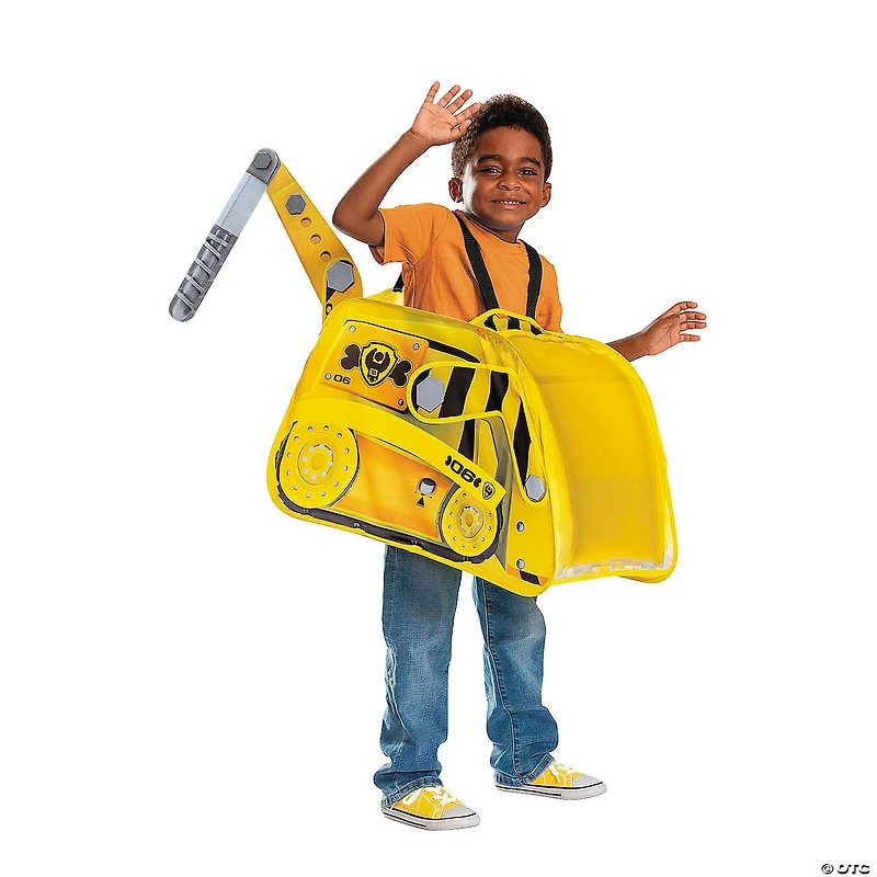 Toddler Paw Patrol™ Rubble Dozer Pop-Out Costume - One Size
