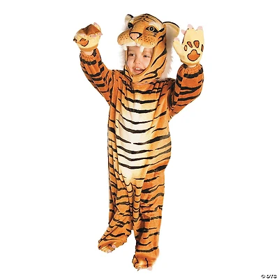 Toddler Plush Tiger Costume