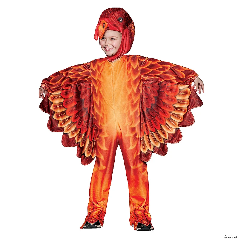 Toddler Printed Turkey Jumpsuit Costume
