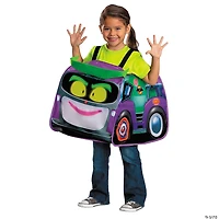 Toddler The Batwheels™ Prank Pop-Out Costume - One Size