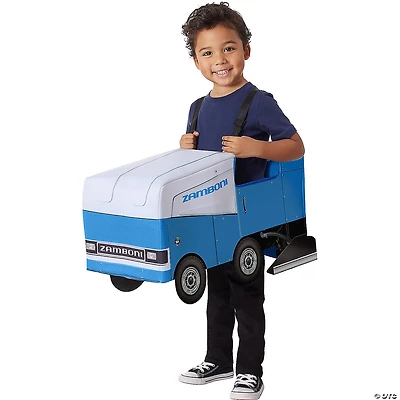 Toddler Zam Zamboni Ride-Along Foam Costume - One Size