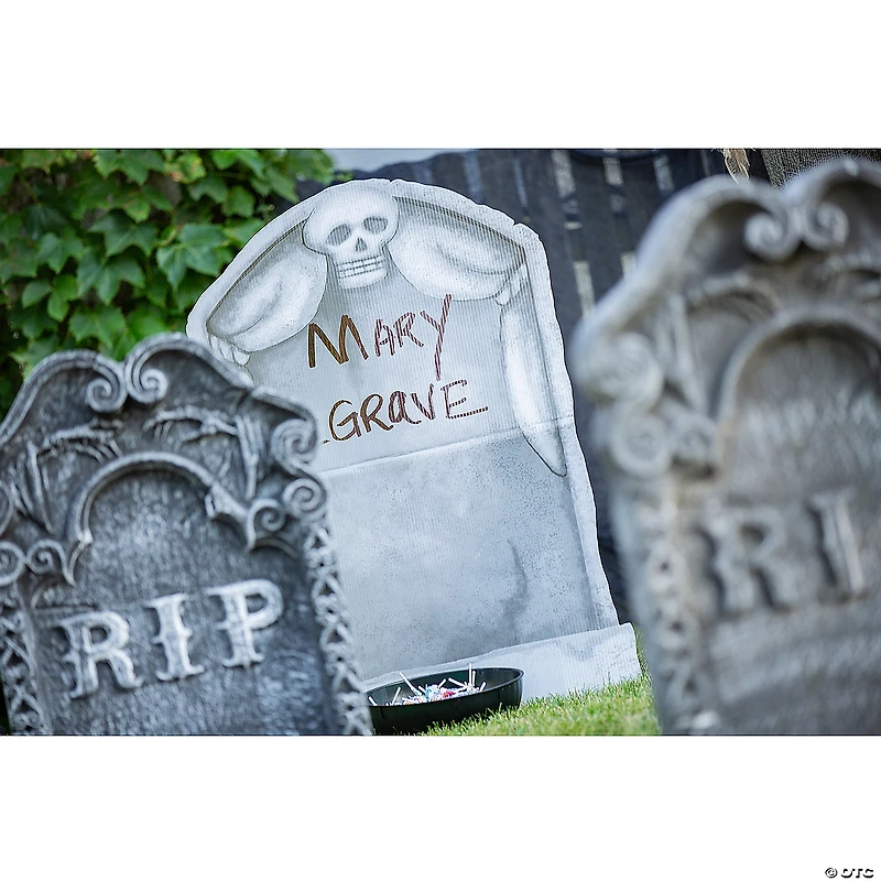 Tombstone Cardboard Cutout Stand-Ups Halloween Decorations
