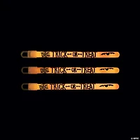 Trick-or-Treat Print Glow Sticks - 12 Pc.