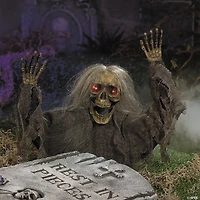 Try Me Skeleton Grave Breaker Halloween Decoration