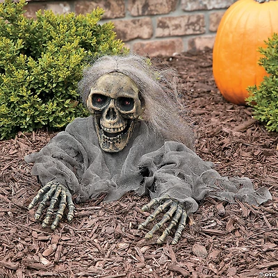Try Me Skeleton Grave Breaker Halloween Decoration