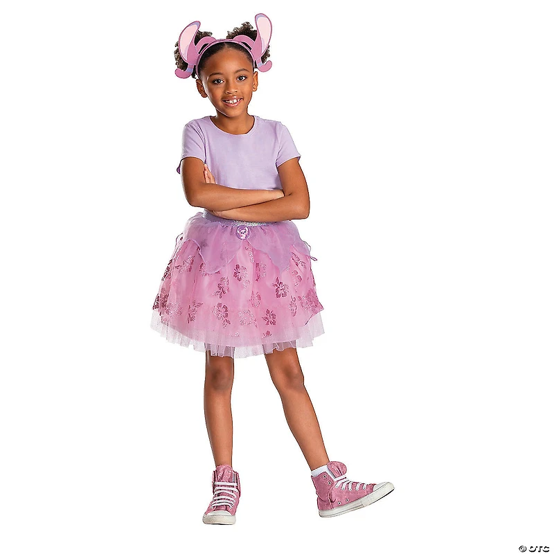 Tween Disney's Lilo & Stitch Angel Tutu Costume Kit - One Size
