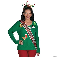 Ugly Sweater Award Sash