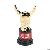 Ugly Sweater Costume Trophies - 12 Pc.