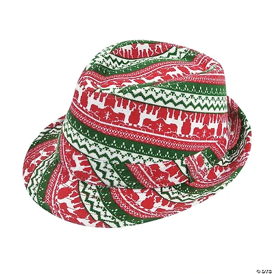Ugly Sweater Fedora Hat