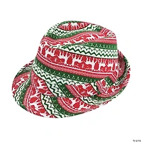 Ugly Sweater Fedora Hat