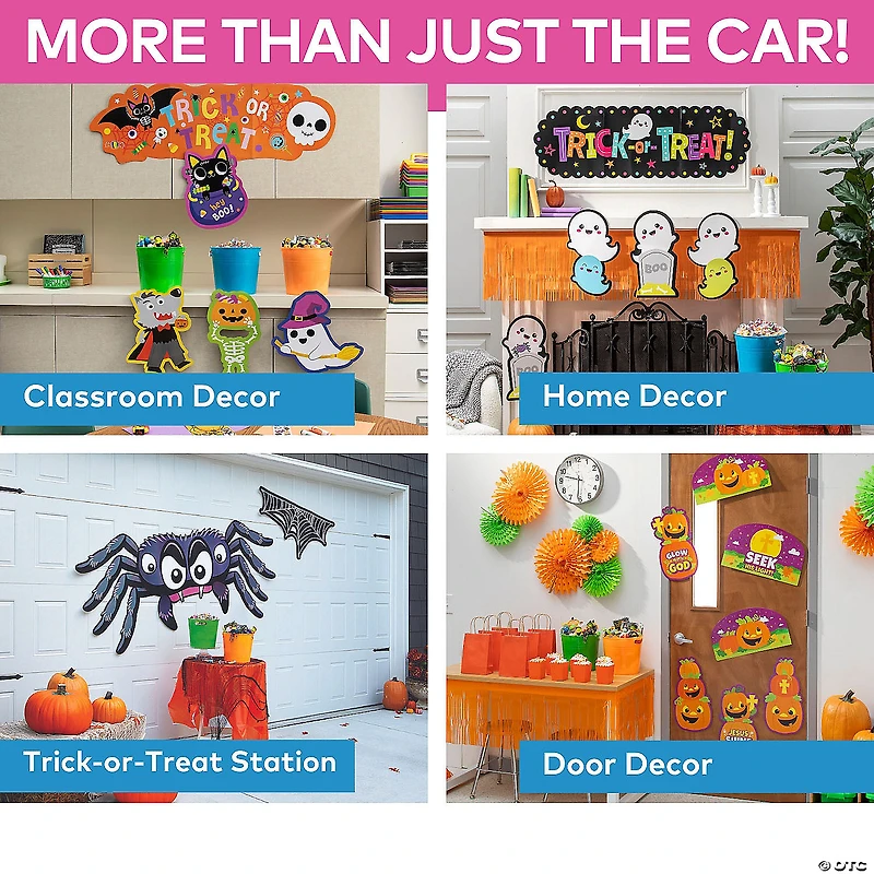 Value Christian Pumpkin Trunk-or-Treat Decorating Kit - 7 Pc.