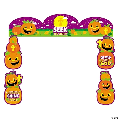 Value Christian Pumpkin Trunk-or-Treat Decorating Kit - 7 Pc.