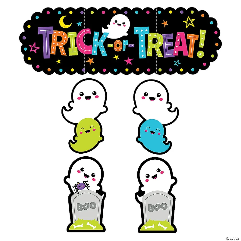Value Ghost Trunk-or-Treat Decorating Kit - 5 Pc.