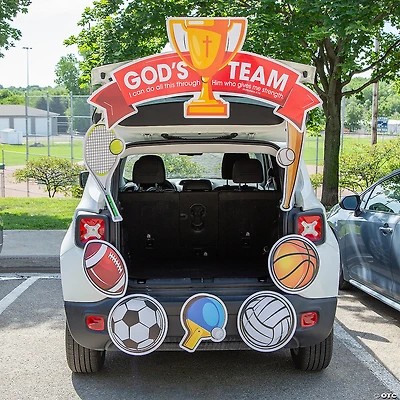 Value God’s Team Sports Trunk-or-Treat Decorating Kit