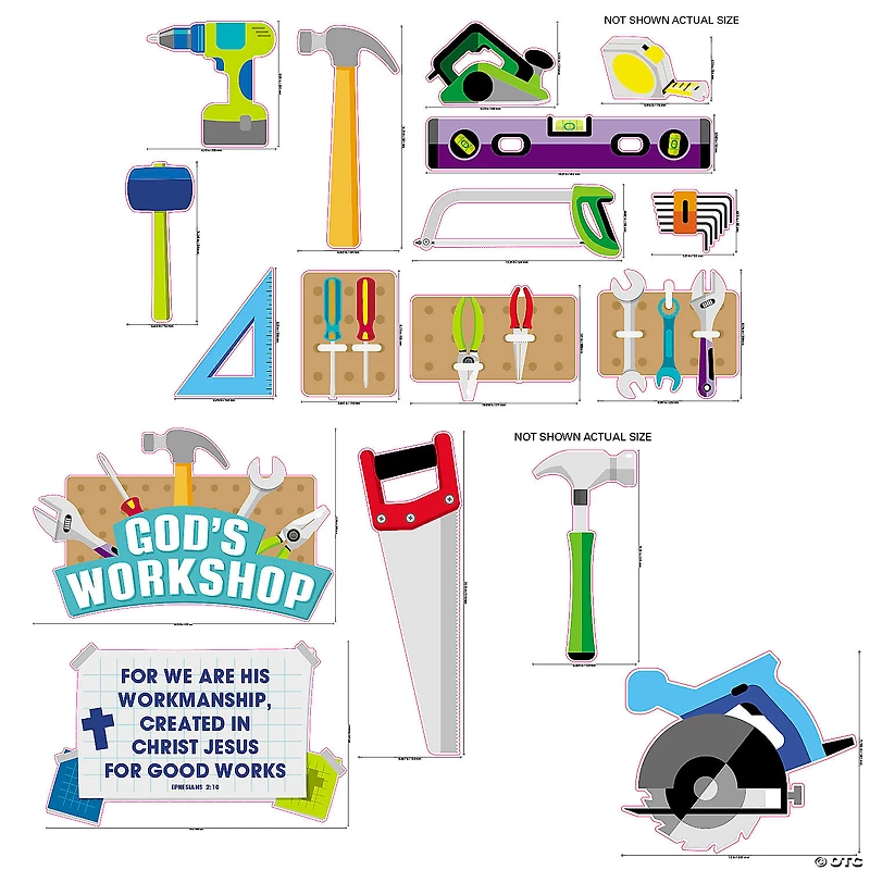 Value God’s Workshop Trunk-or-Treat Decorating Kit