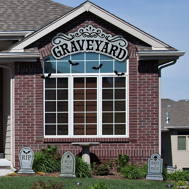 Value Graveyard Trunk-or-Treat Decorating Kit - 8 Pc.