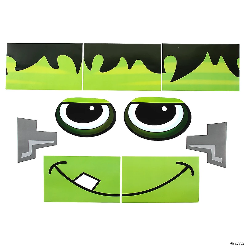 Value Green Monster Trunk-or-Treat Decorating Kit - 9 Pc.