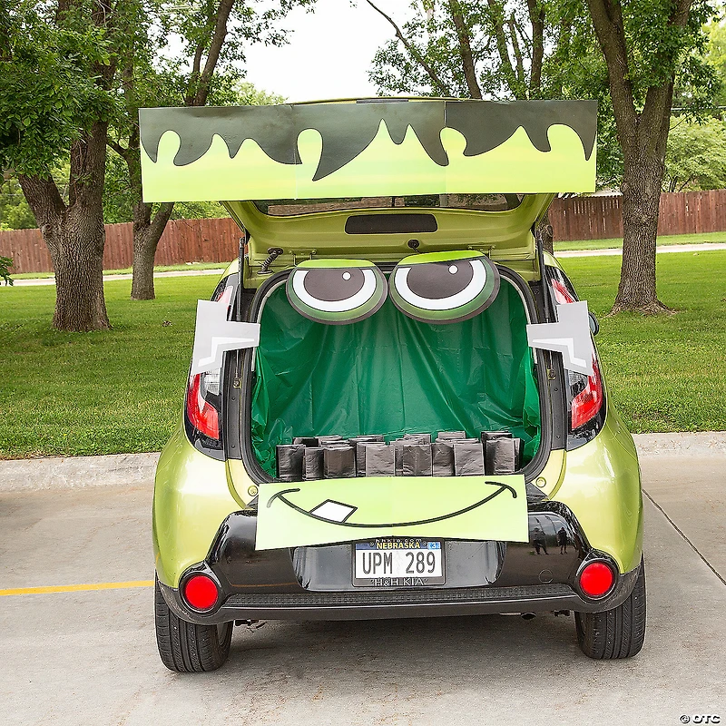 Value Green Monster Trunk-or-Treat Decorating Kit - 9 Pc.