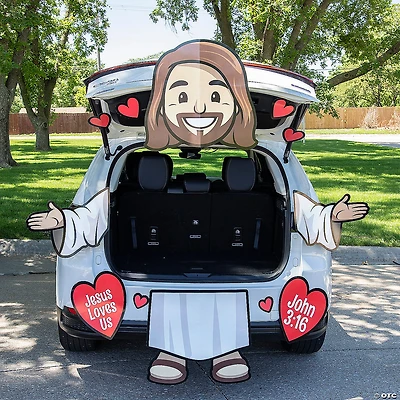 Value Jesus Loves Us John 3:16 Trunk-or-Treat Decorating Kit