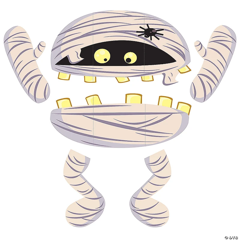 Value Mummy Trunk-or-Treat Decorating Kit
