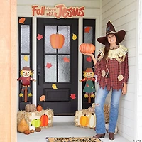 Value Religious Scarecrow Trunk-or-Treat Decorating Kit - 17 Pc.