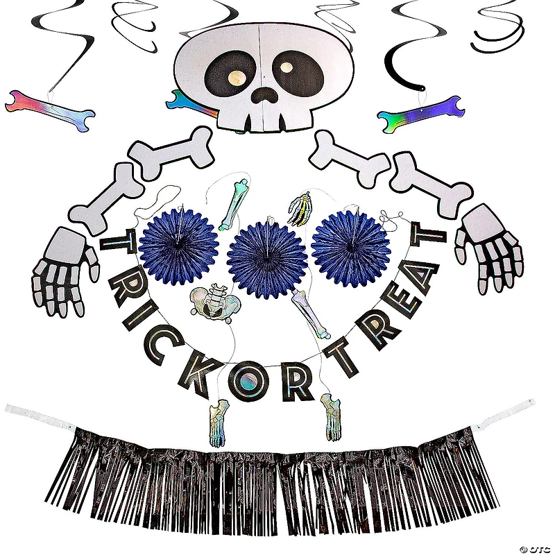 Value Skeleton Trunk-or-Treat Decorating Kit