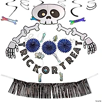 Value Skeleton Trunk-or-Treat Decorating Kit