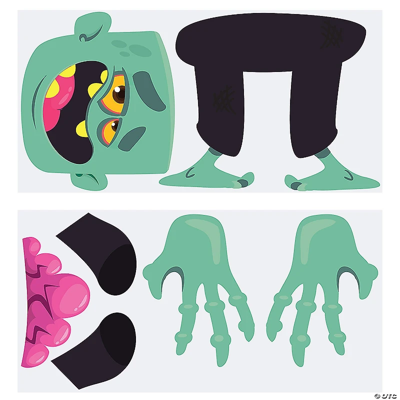 Value Zombie Trunk-or-Treat Decorating Kit