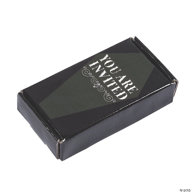 Vampire Invitations in a Coffin Box - 12 Pc.