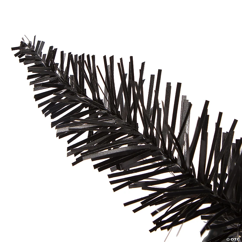 Vickerman 24" Black Fir Wreath - Unlit
