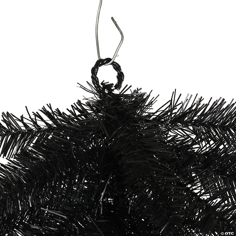 Vickerman 36" Black Fir Artificial Christmas Teardrop, Unlit