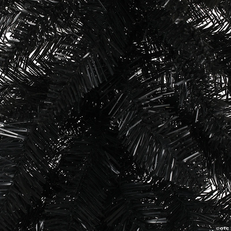 Vickerman 36" Black Fir Artificial Christmas Teardrop, Unlit