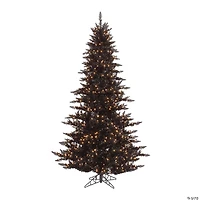 Vickerman 6.5' Black Fir Christmas Tree with Warm White LED Lights