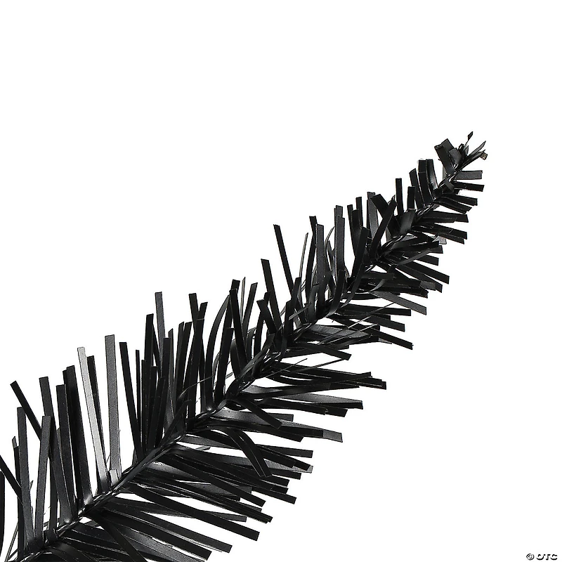 Vickerman 9' Black Fir Artificial Christmas Garland, Unlit