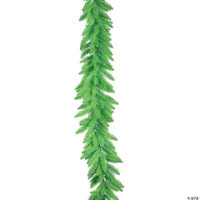 Vickerman 9' x 14" Lime Fir Artificial Christmas Garland, Unlit
