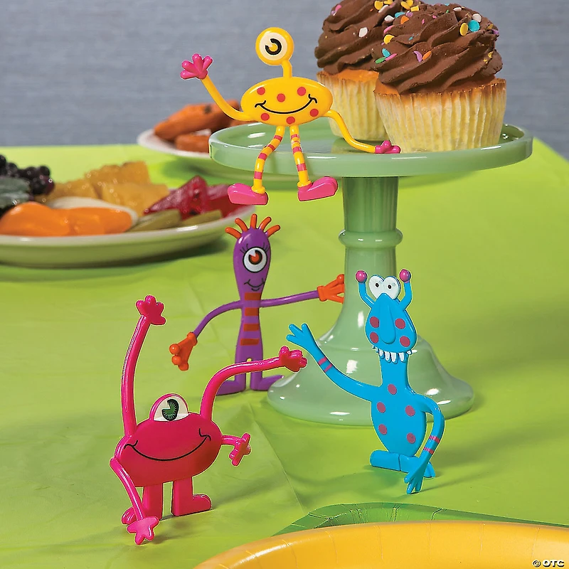 Wacky Monster Bendables - 24 Pc.