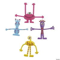 Wacky Monster Bendables - 24 Pc.