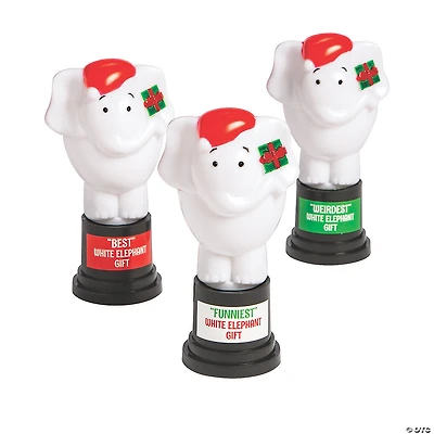 White Elephant Trophies - 12 Pc.