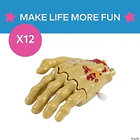 Wind-Up Zombie Hands - 12 Pc.